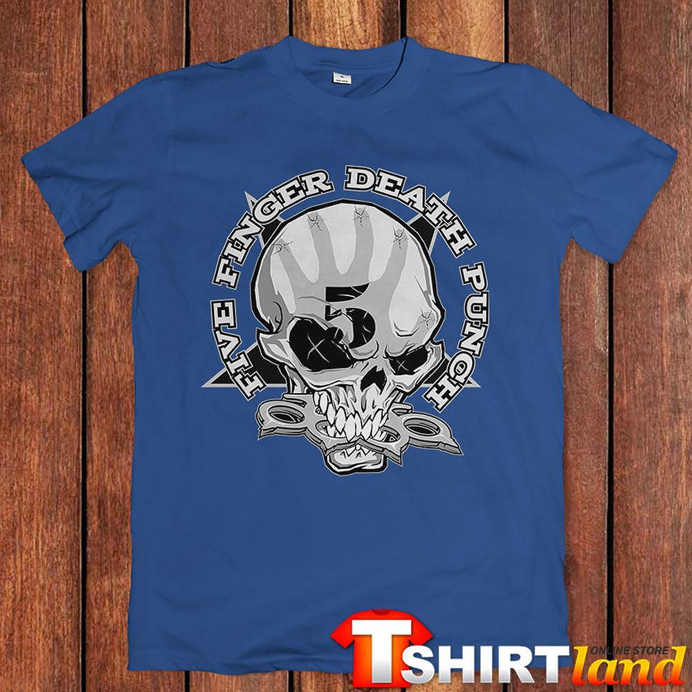 Tricou Five Finger Death Punch - The Skull of 5FDP