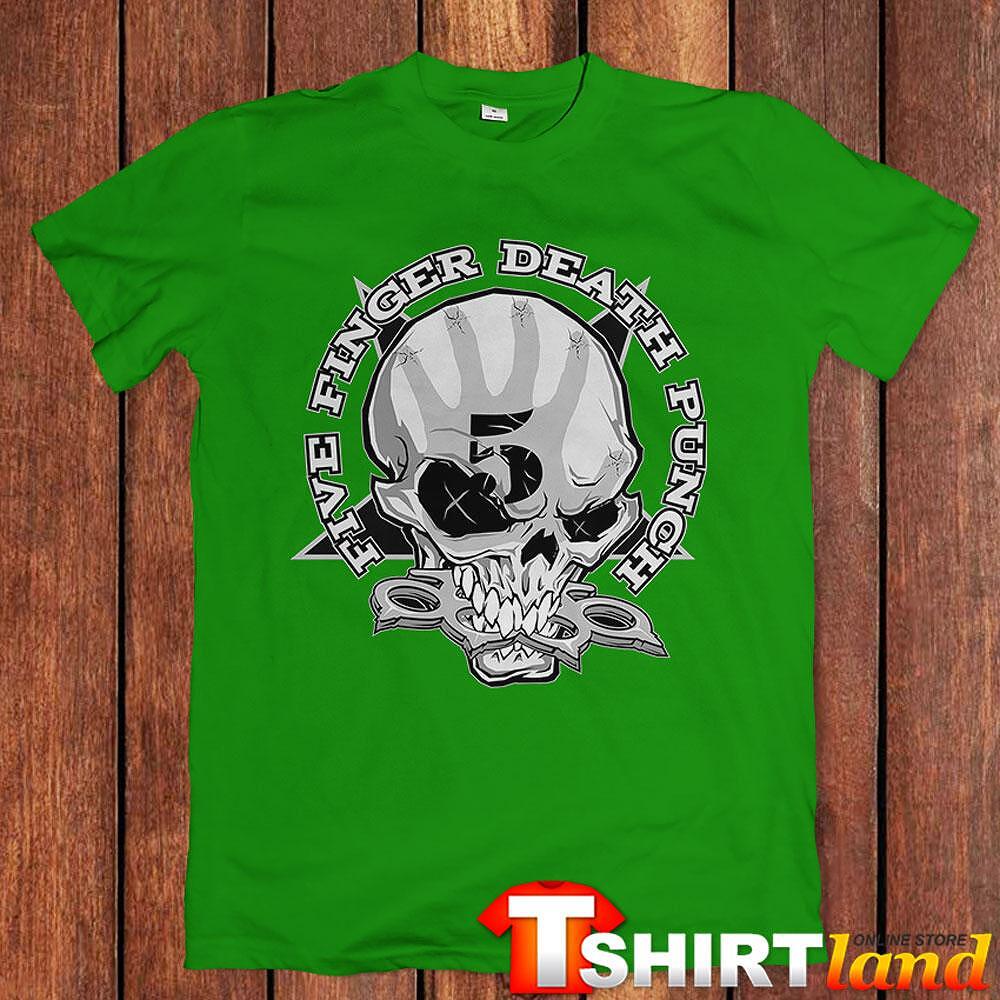 Тениска Five Finger Death Punch - The Skull of 5FDP