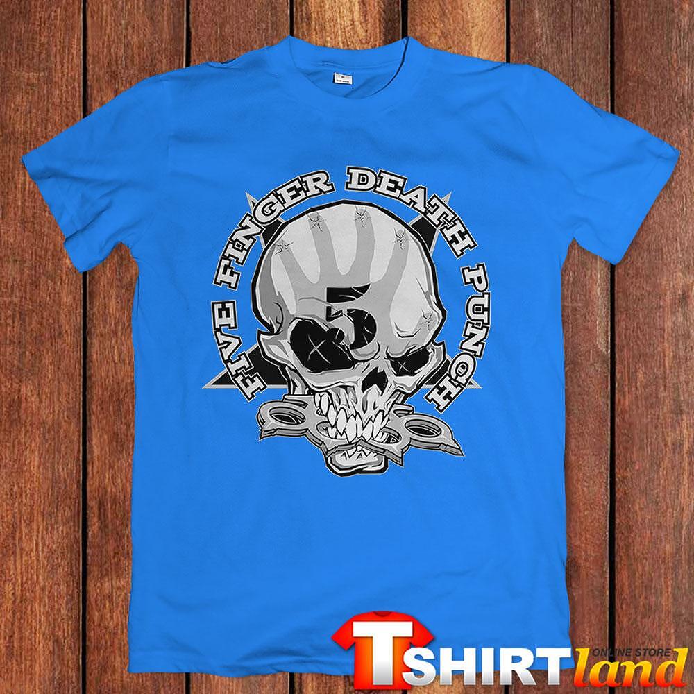 Тениска Five Finger Death Punch - The Skull of 5FDP
