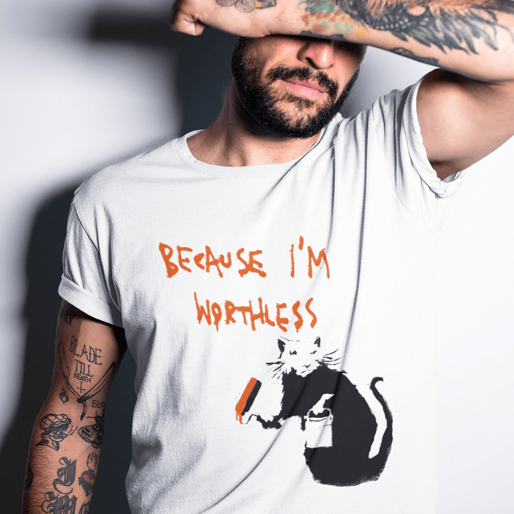 Tricou Rat Because I'm Worthless