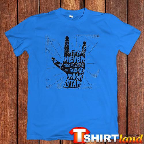 T-shirt The sign of rock'n'roll