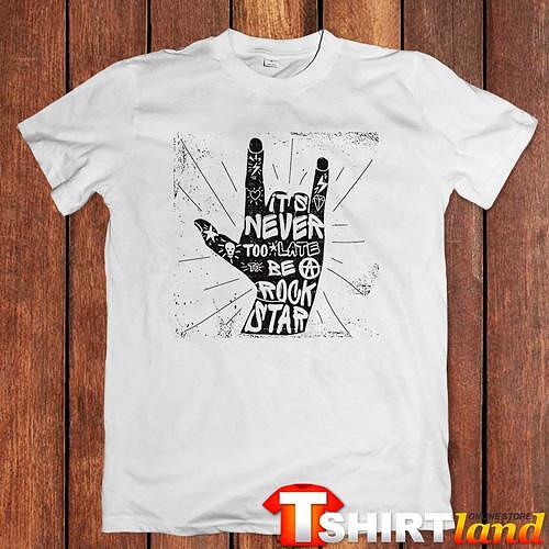 T-shirt The sign of rock'n'roll