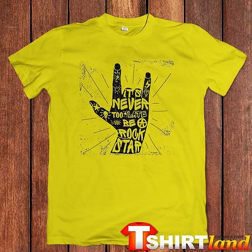 T-shirt The sign of rock'n'roll