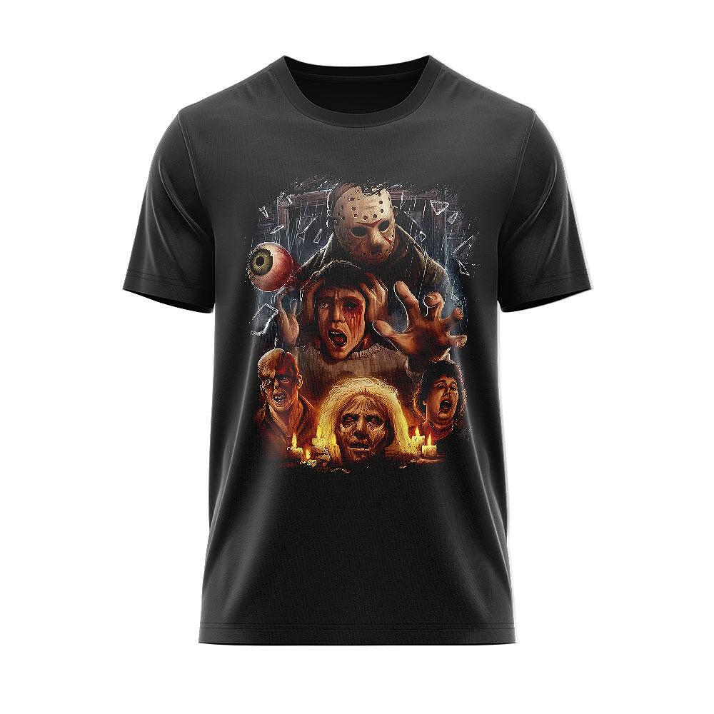 Tricou Slasher în Pădure
