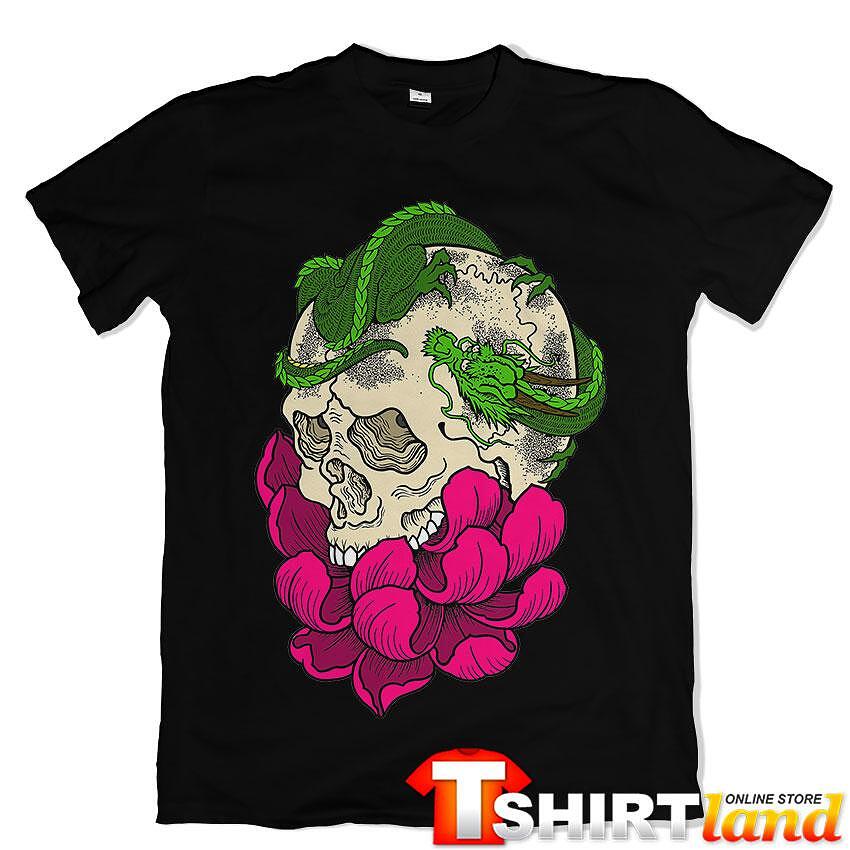 Lizard & Flower T-shirt