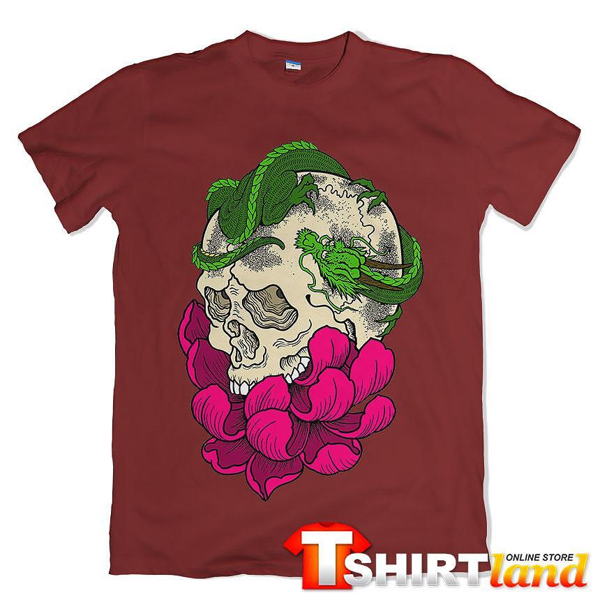 Lizard & Flower T-shirt