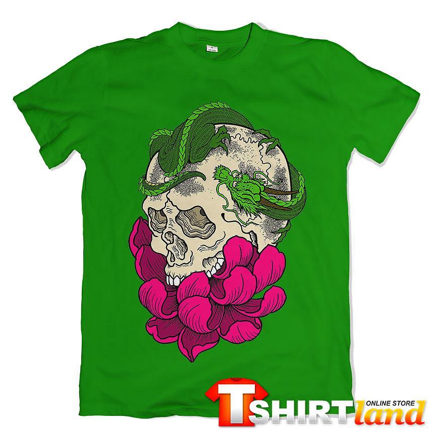 Lizard & Flower T-shirt
