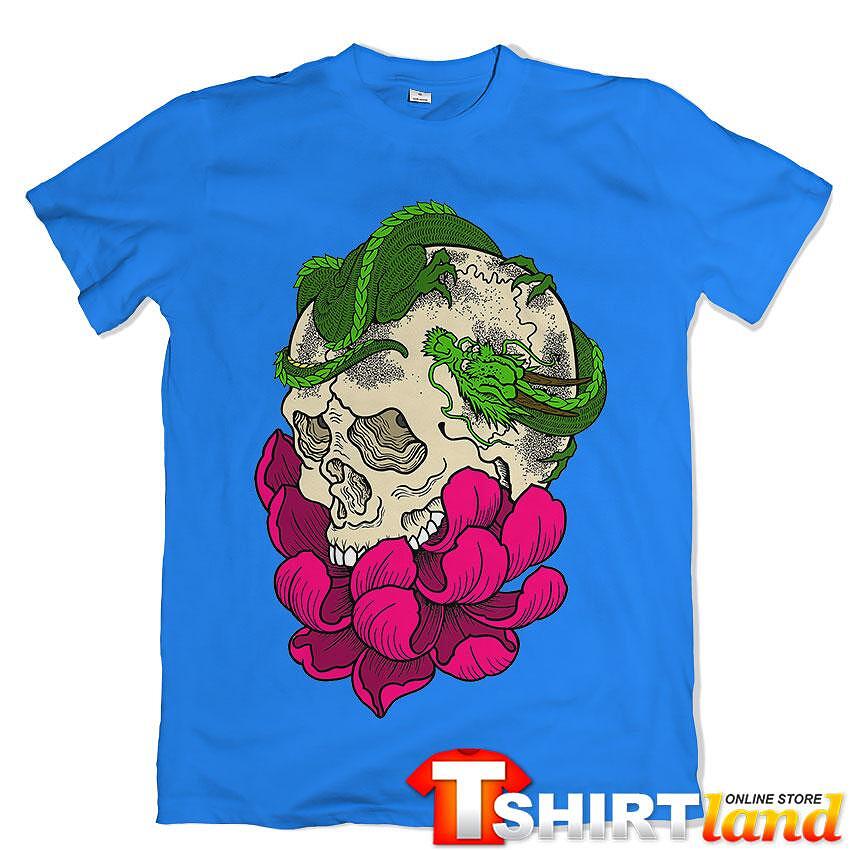 Lizard & Flower T-shirt