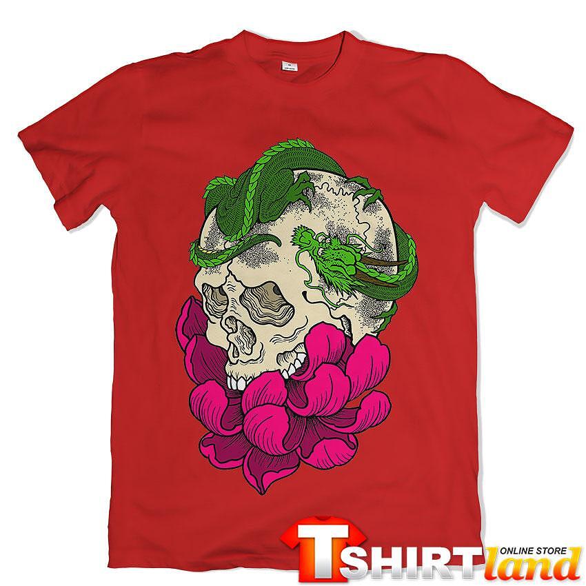 Lizard & Flower T-shirt