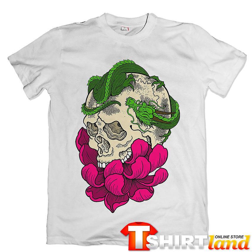 Lizard & Flower T-shirt