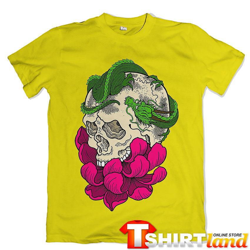 Lizard & Flower T-shirt