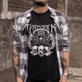 Tricou Godsmack 1000hp Skulls