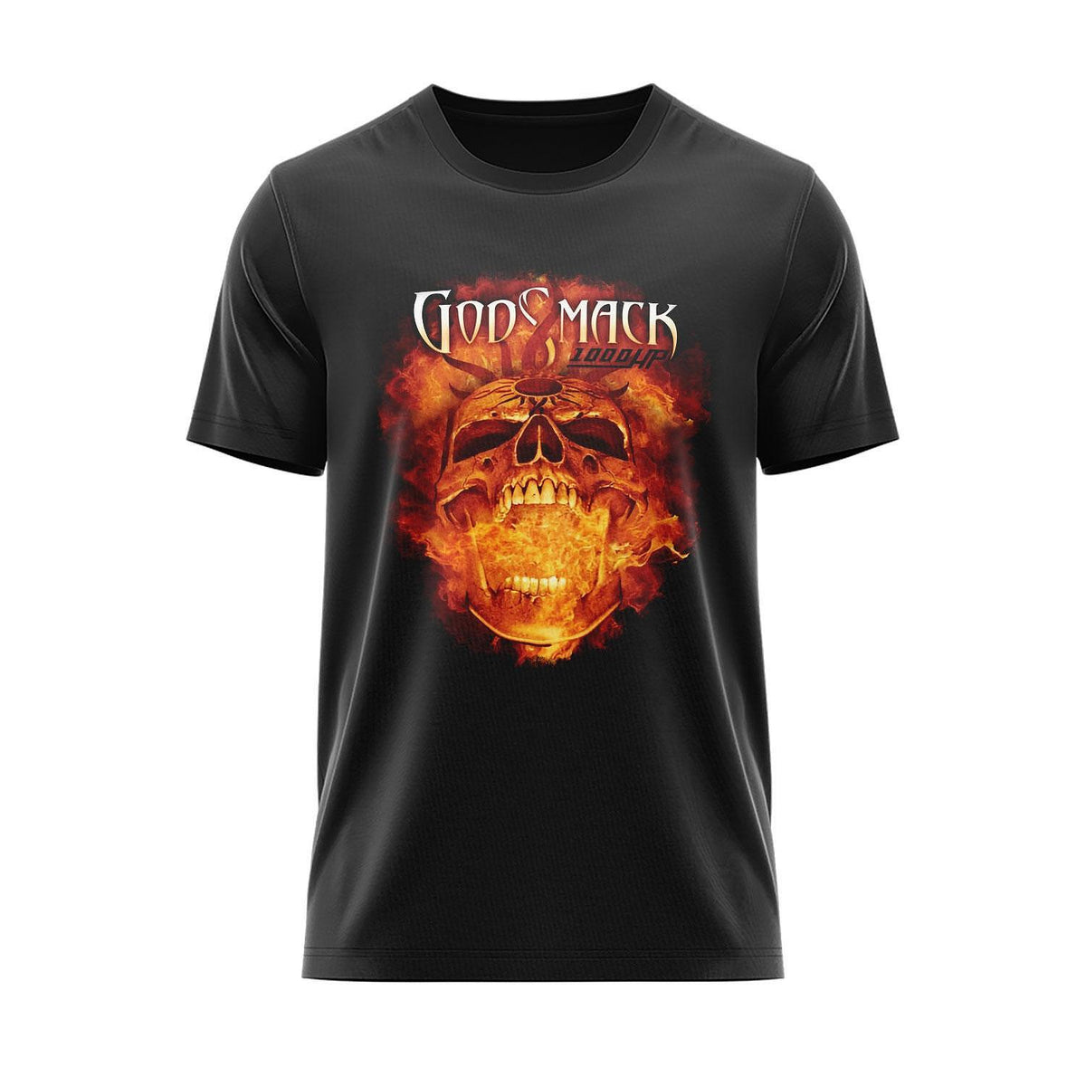 Тениска Godsmack 1000 HP Burning Skull