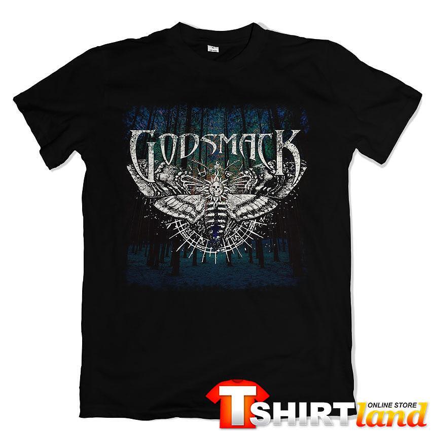 Тениска Godsmack Butterfly Skull