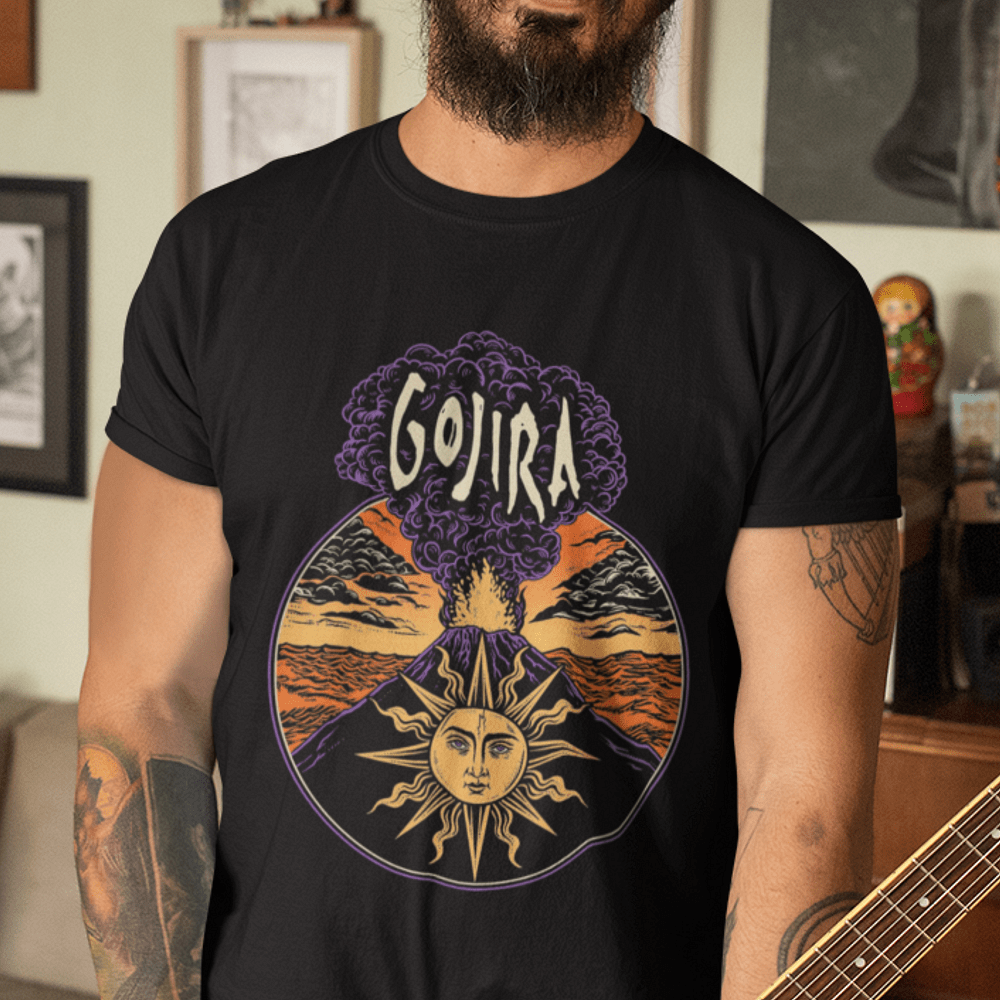Тениска Gojira 03 Magma
