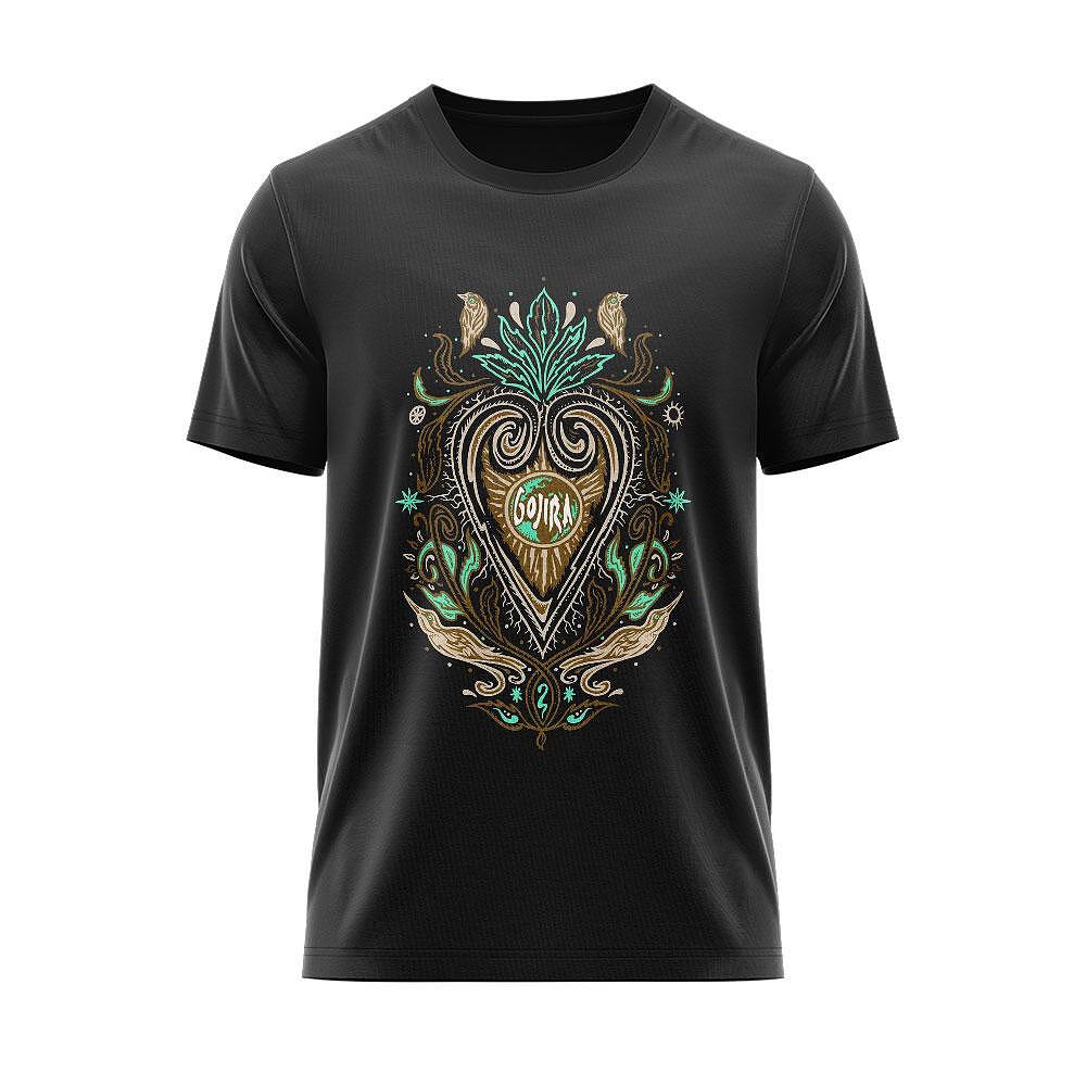 Gojira 17 Fortitude Heart Art T-Shirt
