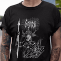 Tricou Gojira 18 Fortitude Alb și Negru