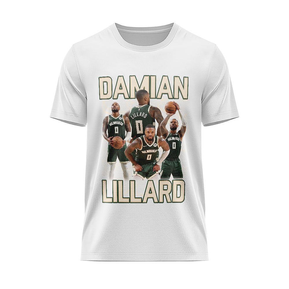 Tricou Milwaukee Bucks Damian Lillard Gen.1