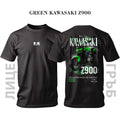 T-shirt GREEN Kawasaki z900
