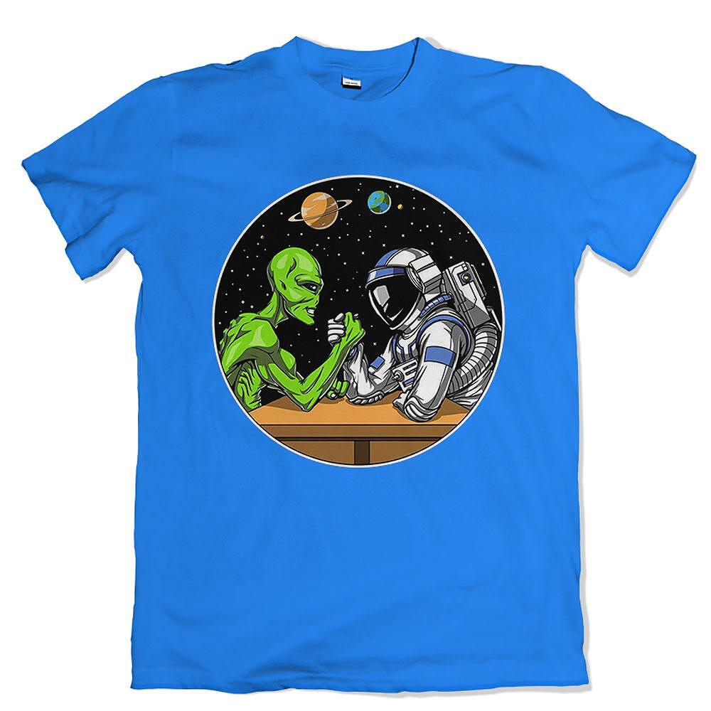 T-Shirt Alien vs Astronaut