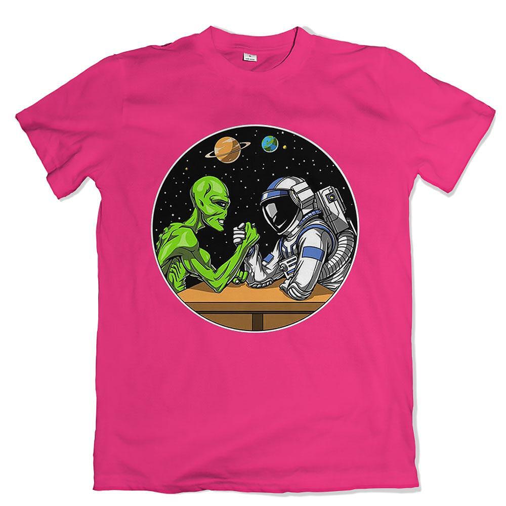 T-Shirt Alien vs Astronaut