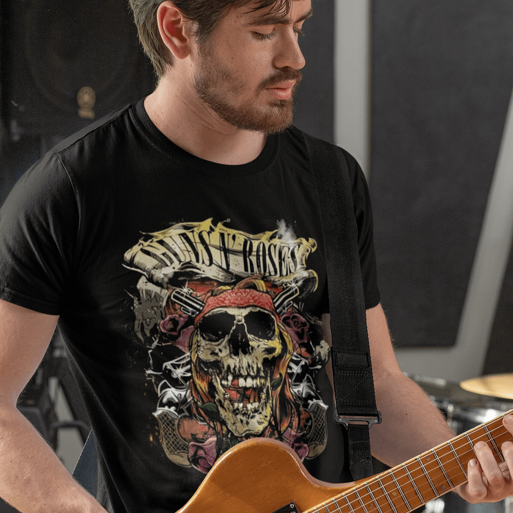 T-shirt Guns 'N' Roses - Art Skull