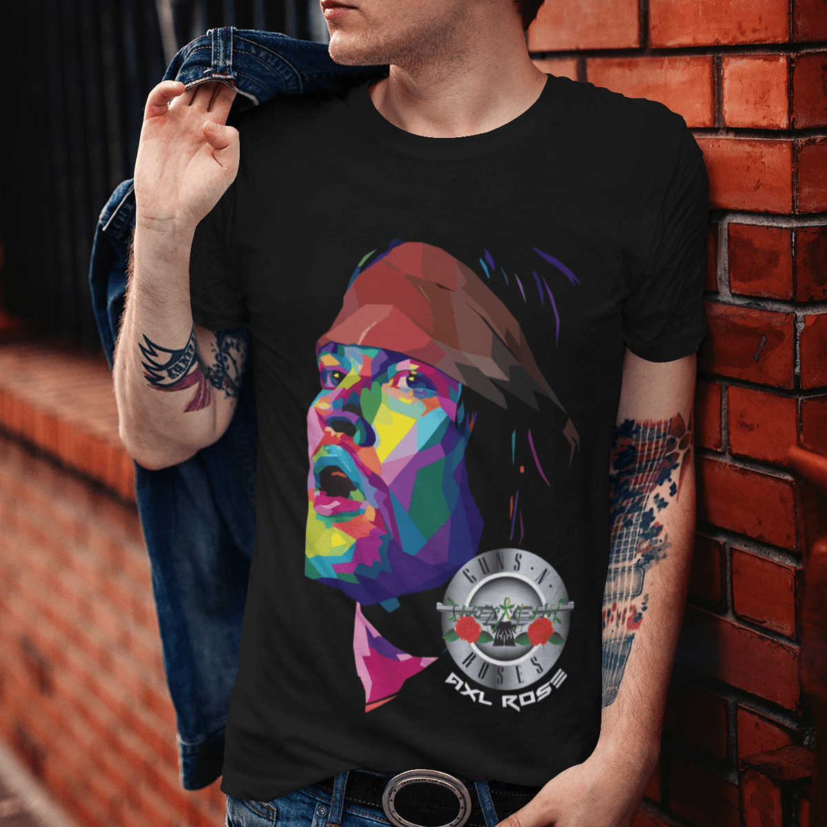 T-shirt Guns N' Roses Axl Rose The Legend