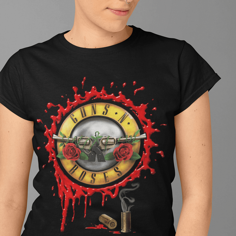 T-Shirt Guns 'N' Roses Bleeding Logo