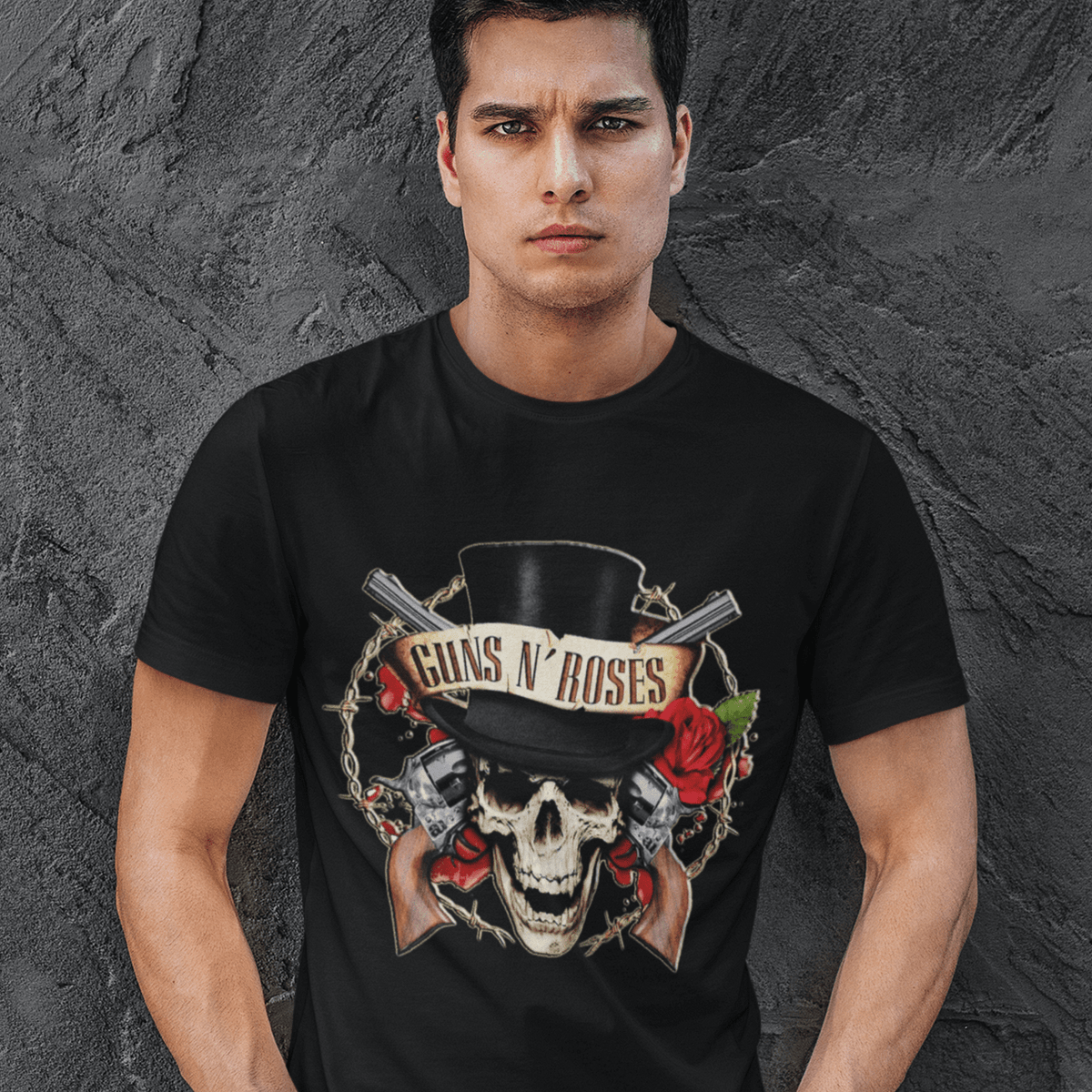 T-shirt Guns 'N' Roses Guns, Roses & Rock 'n' Roll