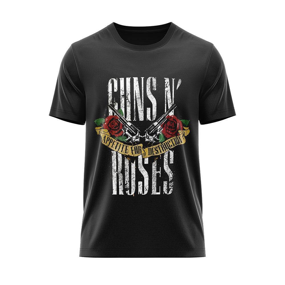 T-shirt Guns 'N' Roses - Appetite for Destruction Roses
