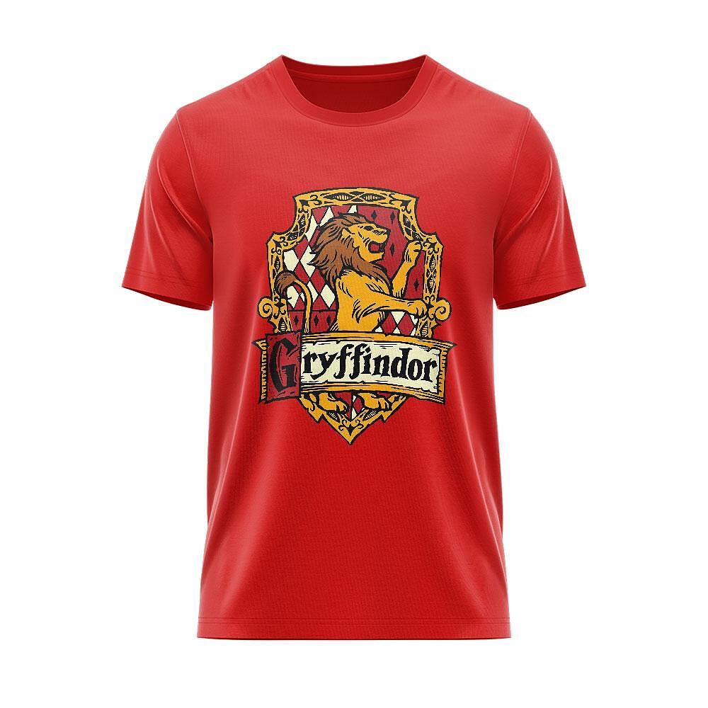 Tricou Harry Potter HP_47 sigla Leu Gryffindor