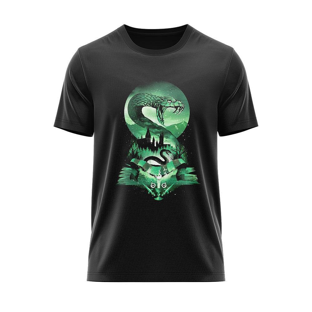 Tricou Harry Potter HP_57 Slytherin Snake
