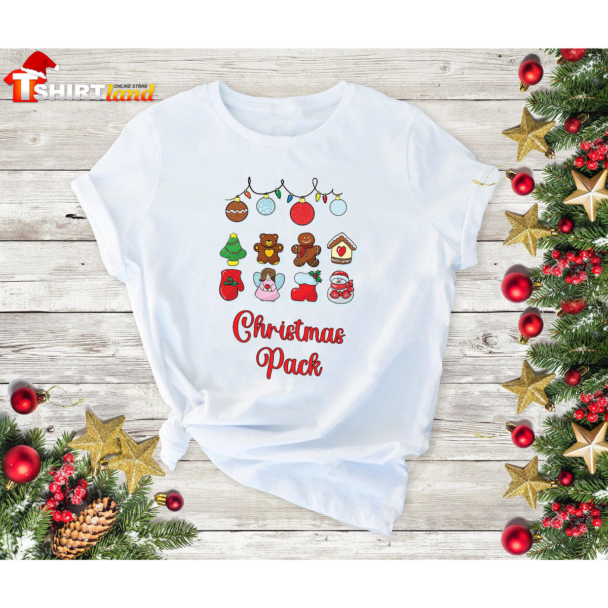 T-shirt Christmas Pack CHR_57