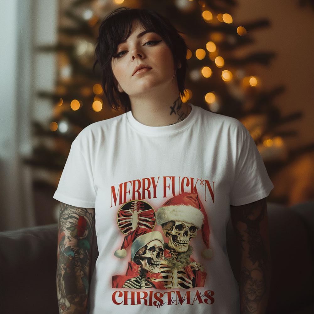 Tricou Merry Fuck*n Christmas CHR_52