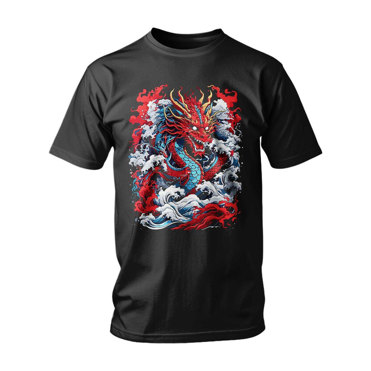 Red Mad Dragon T-shirt