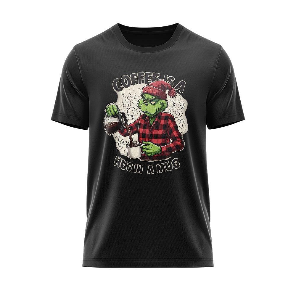 T-shirt Grinch Coffee Is A Hug In A Mug CHR_42