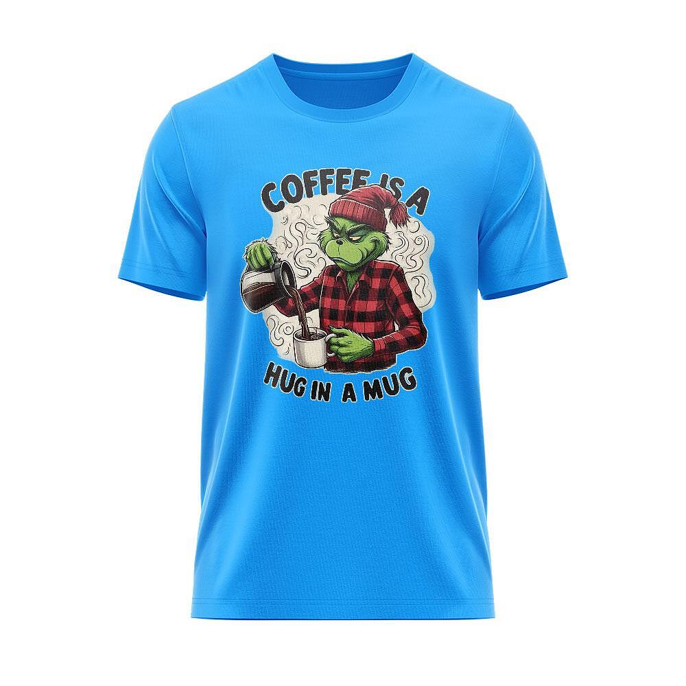 T-shirt Grinch Coffee Is A Hug In A Mug CHR_42