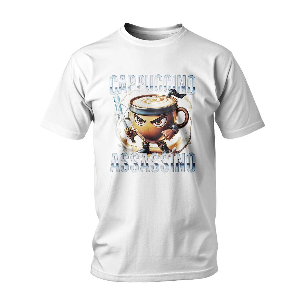 Tricou ITALIAN BRAINROT CAPPUCCINO ASSASSINO ANIME