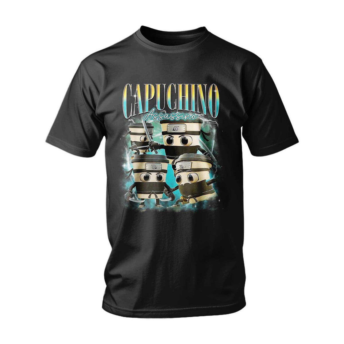 Tricou ITALIAN BRAINROT CAPPUCCINO ASSASSINO