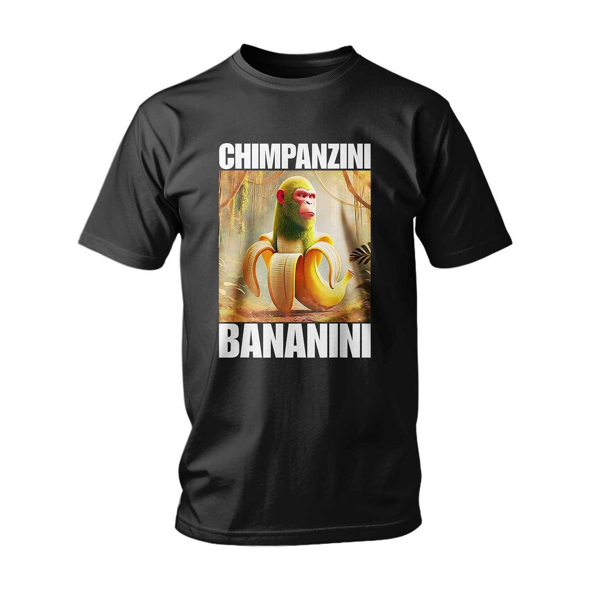 Tricou ITALIAN BRAINROT CHIMPANZINI BANANINI