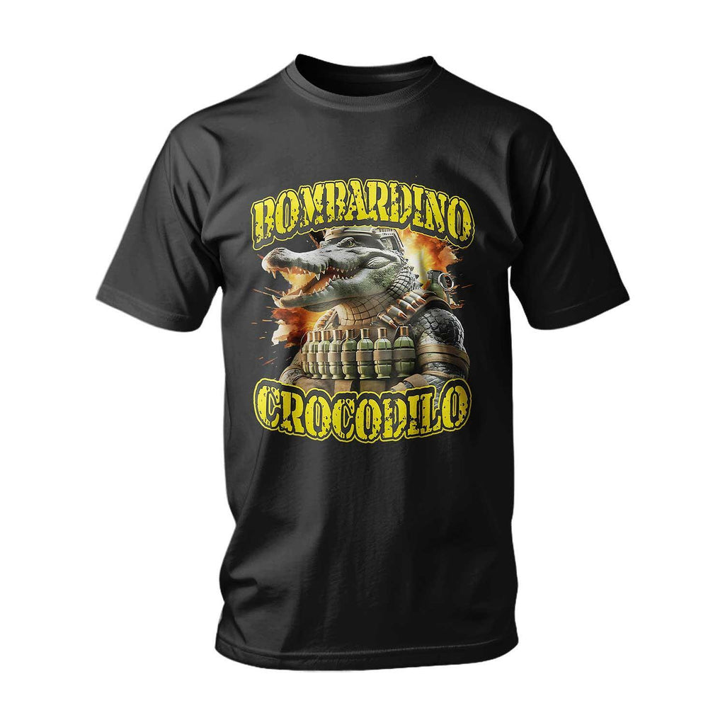 T-shirt ITALIAN BRAINROT BOMBARDINO CROCODILE GRENADES