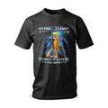 Tricou ITALIAN BRAINROT TUNG TUNG SAHUR BLUE LIGHTING