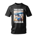 Tricou ITALIAN BRAINROT TRALALERO TRALALA SHARK ON THE BEACH