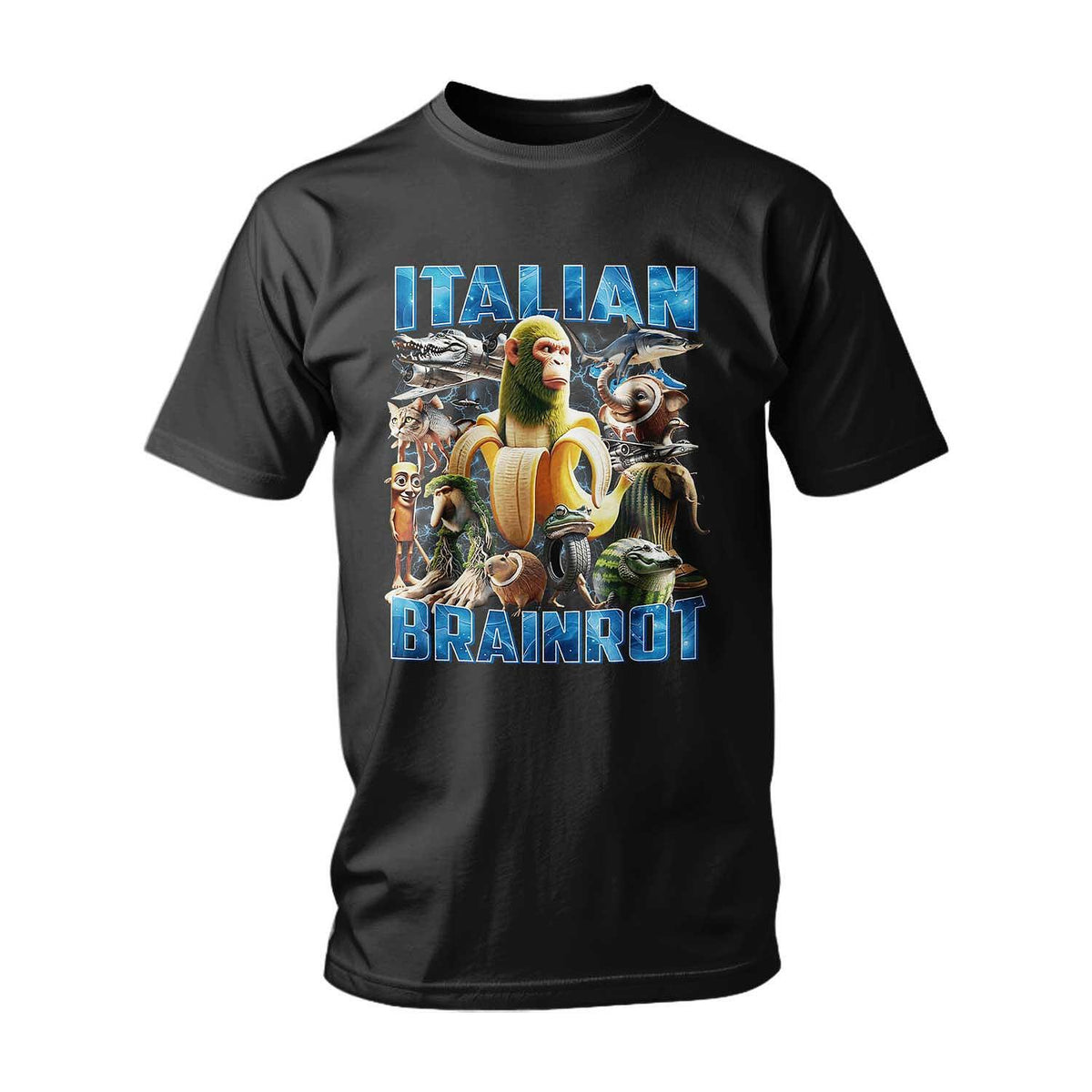 T-shirt ITALIAN BRAINROT CHARACTERS 2