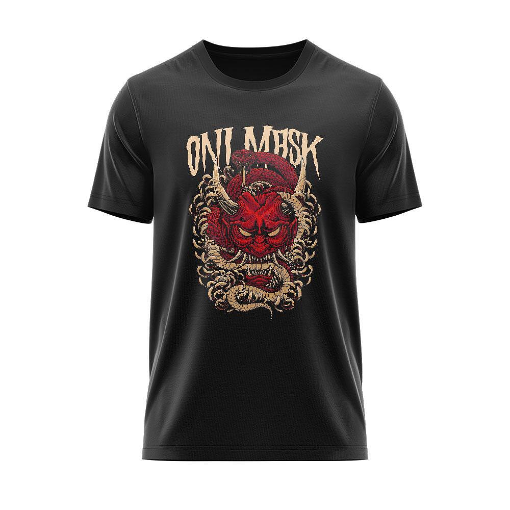 Tricou mască Japonia Oni JPN_37
