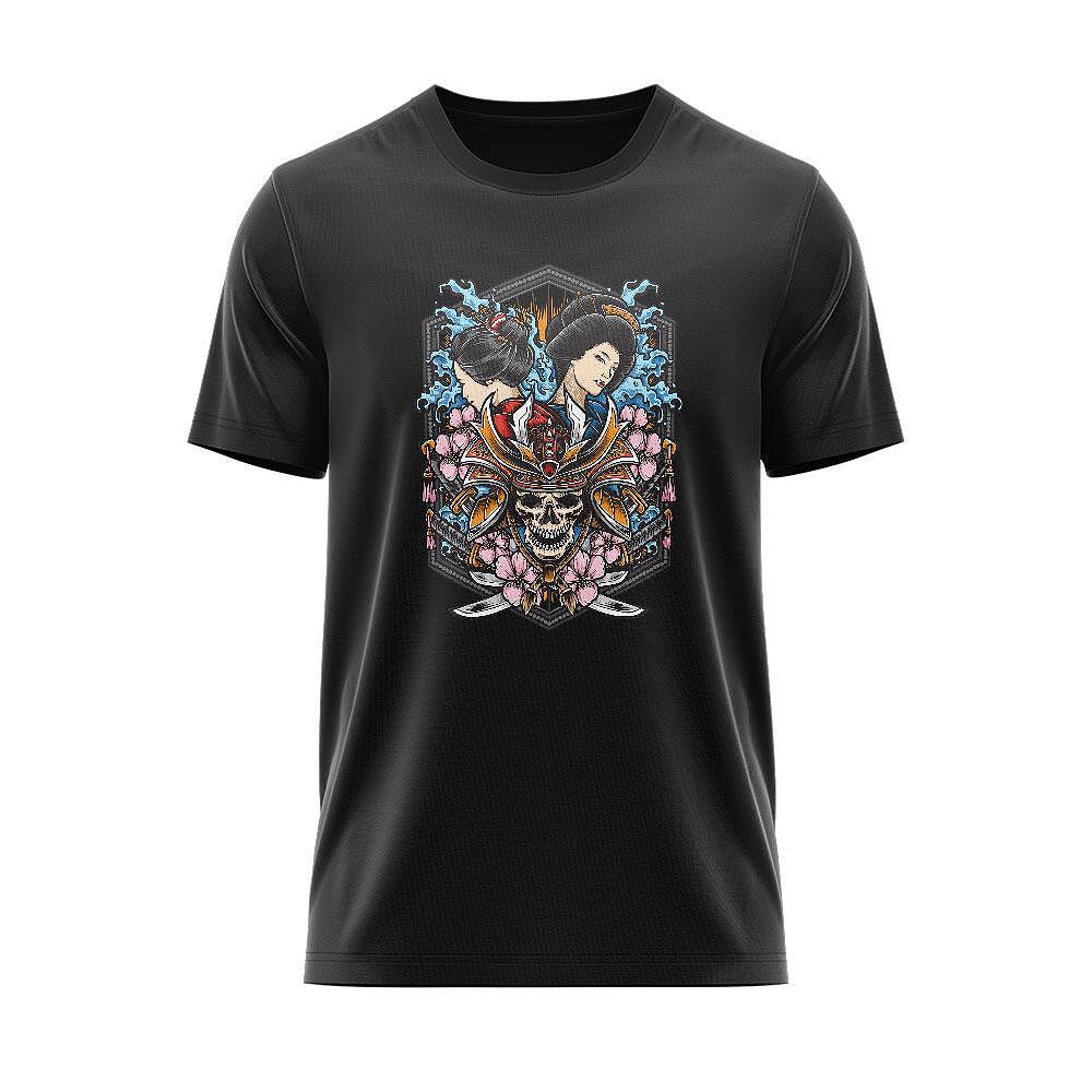 T-shirt Japan Colorful Samurai JPN_09