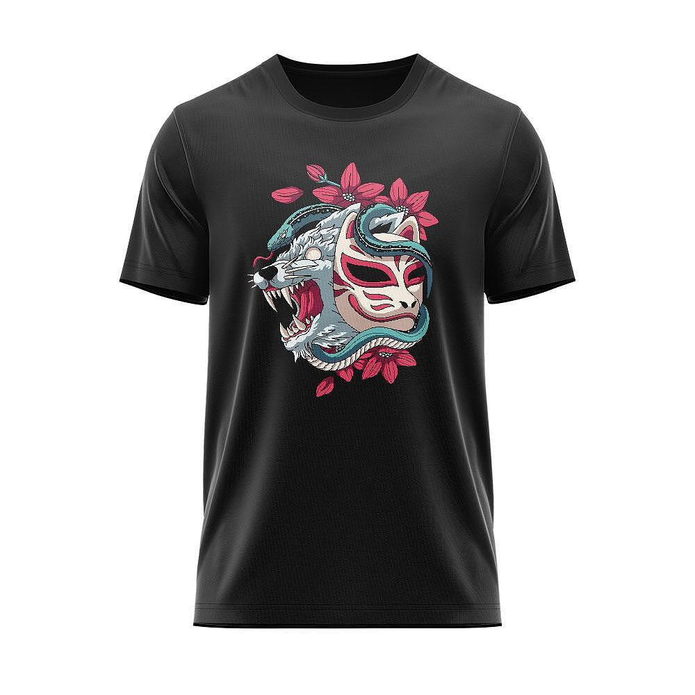 Tricou Japan Fox / Snake / Mask JPN_63