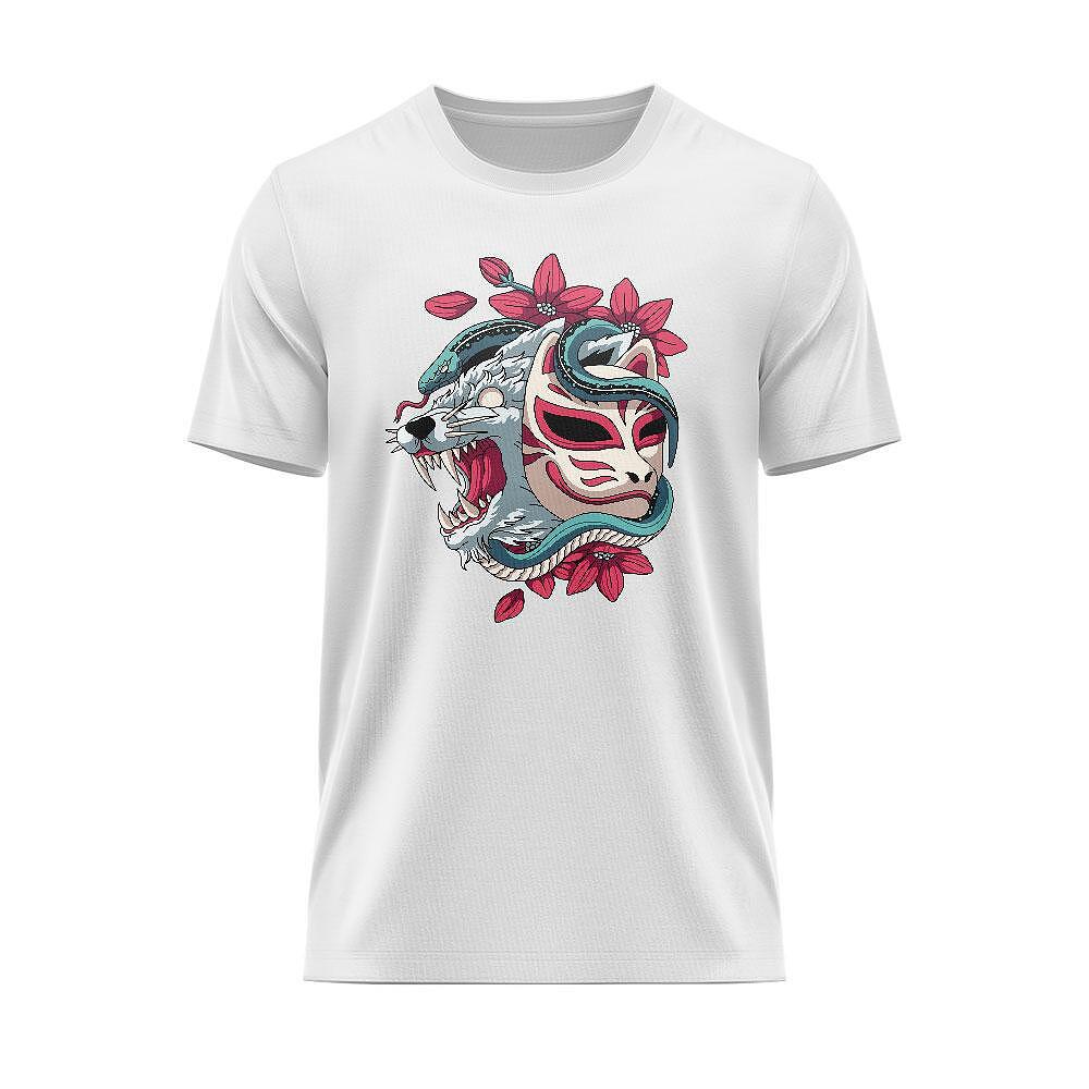 Tricou Japan Fox / Snake / Mask JPN_63