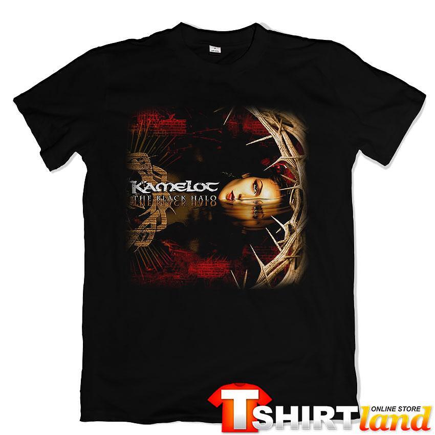 T-shirt Kamelot The Black Halo