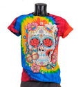 Тениска Flowered Art Skull GD-20